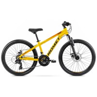 Dviratis Romet Rambler DIRT 24 2024 yellow-orange..