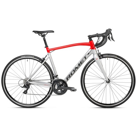 Dviratis Romet Huragan 3 2024 red-silver-graphite-56 cm / XL