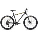 Dviratis Romet Rambler R7.2 CS 2024 black-grey-yellow-19" / L