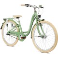 Dviratis PUKY Skyride 24-3 Classic Alu retro green