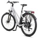 Elektrinis dviratis Romet e-Gazela 2.0 504WH 2024 silver-19" / L