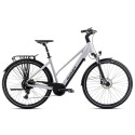Elektrinis dviratis Romet e-Gazela 2.0 504WH 2024 silver-19" / L