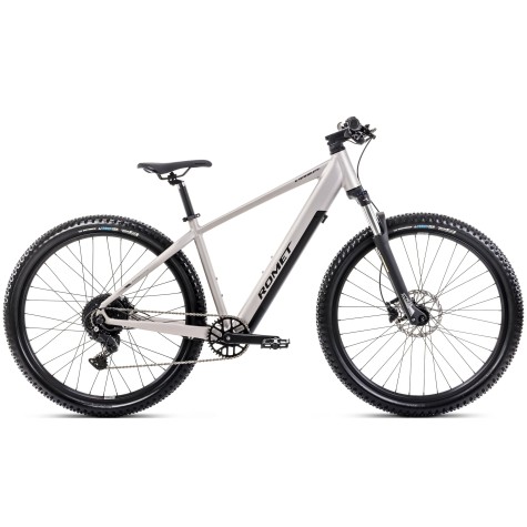 Elektrinis dviratis Romet e-Rambler 2.0 504WH 2024 silver-graphite-18" / M