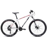 Dviratis Romet Rambler R7.2 CS 2024 white-red-black-19" / L