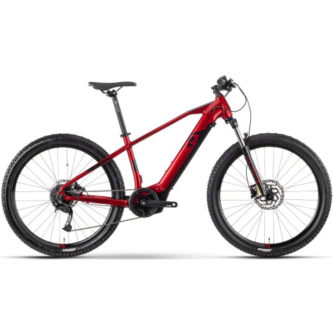 Elektrinis dviratis Raymon HardRay E 4.0 27.5" dark red-45 cm / M