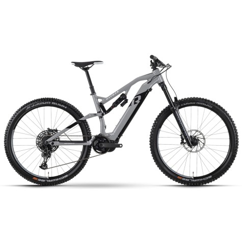 Elektrinis dviratis Raymon TrailRay 140E 10.0 29" grey black-white-44 cm / M