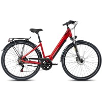 Elektrinis dviratis ProEco Wave AN 1.0 R 504Wh red-silver-19