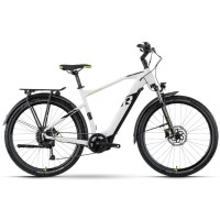 Elektrinis dviratis Raymon CrossRay E 5.0 27.5" white-black-45 cm / M