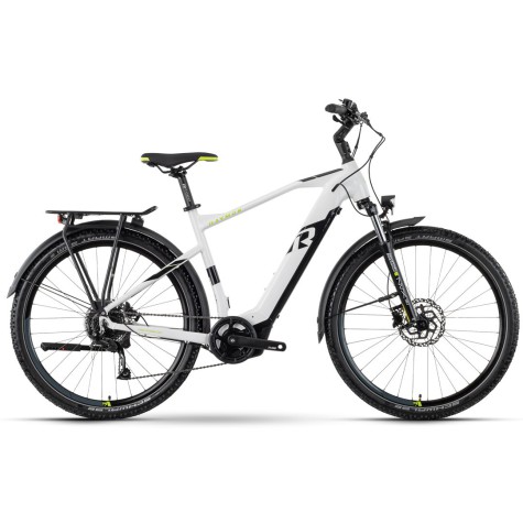 Elektrinis dviratis Raymon CrossRay E 5.0 27.5" white-black-45 cm / M