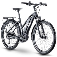 Elektrinis dviratis Raymon TourRay E 3.0 Lady 27.5" black-grey-52 cm / L