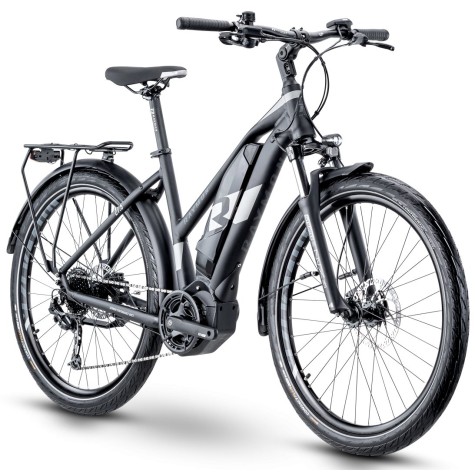 Elektrinis dviratis Raymon TourRay E 3.0 Lady 27.5" black-grey-52 cm / L
