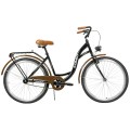 Dviratis AZIMUT Classic 26" 2023 black