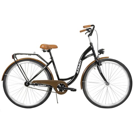 Dviratis AZIMUT Classic 28" 2023 black