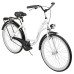 Dviratis AZIMUT City Lux 26" 2023 white-black