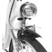 Dviratis AZIMUT City Lux 26" 2023 white-black