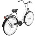 Dviratis AZIMUT City Lux 26" 2023 white-black