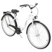Dviratis AZIMUT City Lux 28" 2023 white-black