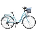 Dviratis AZIMUT Sarema 28" ALU TX-7 2024 turquoise