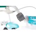 Dviratis Karbon Kitty 16 turquoise-white