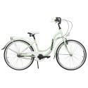 Dviratis AZIMUT Vintage 26" 3-speed 2024 mint-white matt