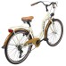 Dviratis AZIMUT Vintage TX-7 26" 2024 cream-brown shiny