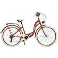 Dviratis AZIMUT Vintage TX-7 28" 2024 burgund-cream shiny
