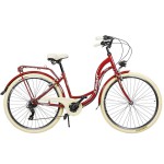 Dviratis AZIMUT Vintage TX-7 28" 2024 burgund-cream shiny