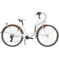 Dviratis AZIMUT Vintage TX-7 28" 2024 white-cream matt