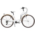 Dviratis AZIMUT Vintage TX-7 28" 2024 white-cream matt