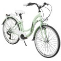 Dviratis AZIMUT Vintage TX-7 28" 2024 mint-white shiny