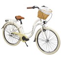 Dviratis AZIMUT Sarema ALU 26" 3-speed 2024 light cream shiny
