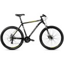 Dviratis Romet Rambler R7.1 27.5" 2023 black-grey-gold-19" / L