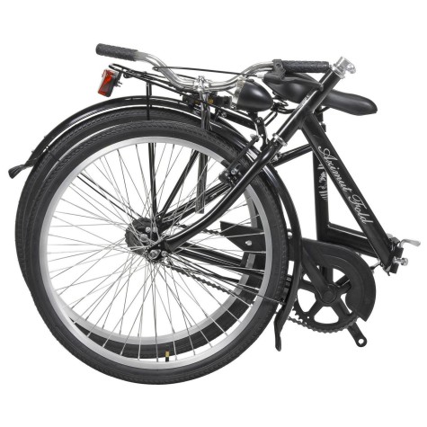 Dviratis AZIMUT Fold 24" 2024 black matt
