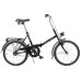 Dviratis AZIMUT Fold 20" 2024 black shiny