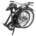 Dviratis AZIMUT Fold 20" 2024 black shiny