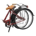 Dviratis AZIMUT Fold 24" 2024 burgund shiny