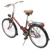 Dviratis AZIMUT Fold 24" 2024 burgund shiny