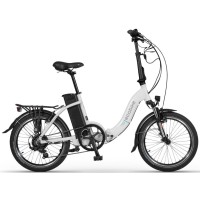 Elektrinis dviratis Ecobike Even 20" 2023 white -14.5Ah