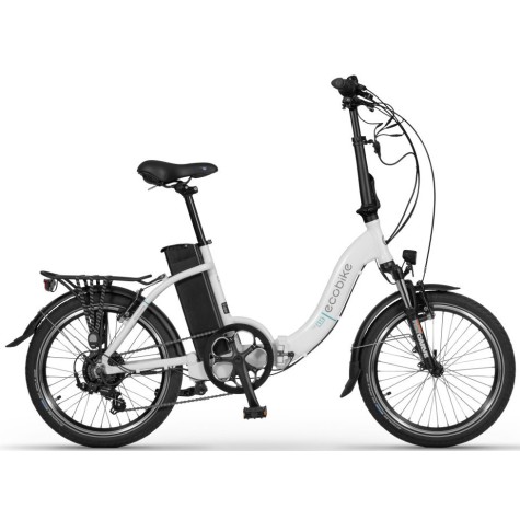 Elektrinis dviratis Ecobike Even 20" 2023 white -14.5Ah