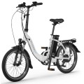 Elektrinis dviratis Ecobike Even 20" 2023 white -17Ah(LG)