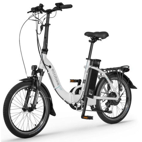 Elektrinis dviratis Ecobike Even 20" 2023 white -17Ah(LG)
