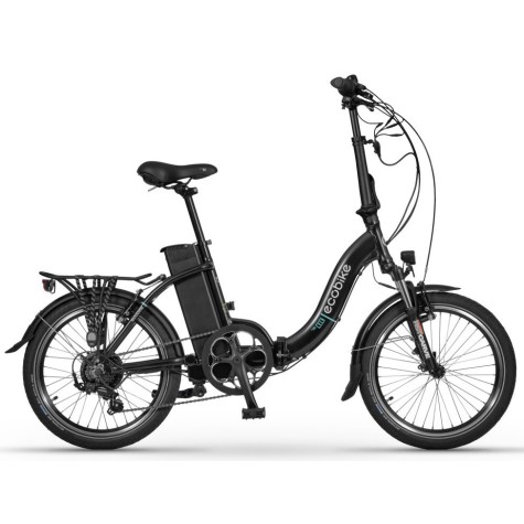 Elektrinis dviratis Ecobike Even 20" 2023 black-17Ah(LG)