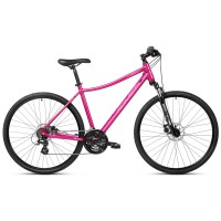 Dviratis Romet Orkan 2 D 2025 pink-white-bright graphite-20