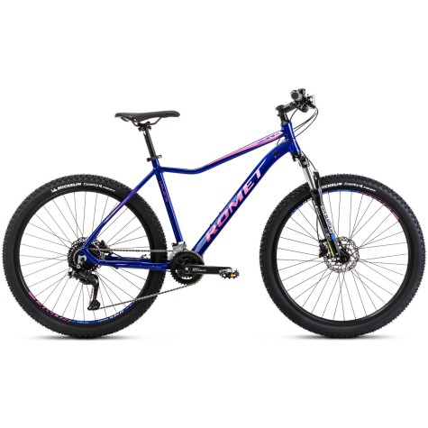 Dviratis Romet Jolene 7.3 CS 2025 dark blue-pink-15" / S