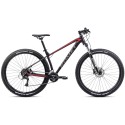Dviratis Romet Mustang M1 2025 black-red-21" / XL