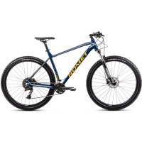 Dviratis Romet Mustang M3 CS 2025 dark blue-yellow-19