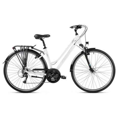 Dviratis Romet Gazela 3 2025 white-silver-20" / L