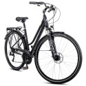 Dviratis Romet Gazela 4 2025 black-grey-20" / L