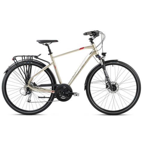Dviratis Romet Wagant 8 2025 gold-bordo-21" / L