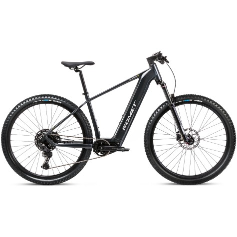 Elektrinis dviratis Romet e-Mustang 2.0 720WH 2025 graphite-silver-18" / M